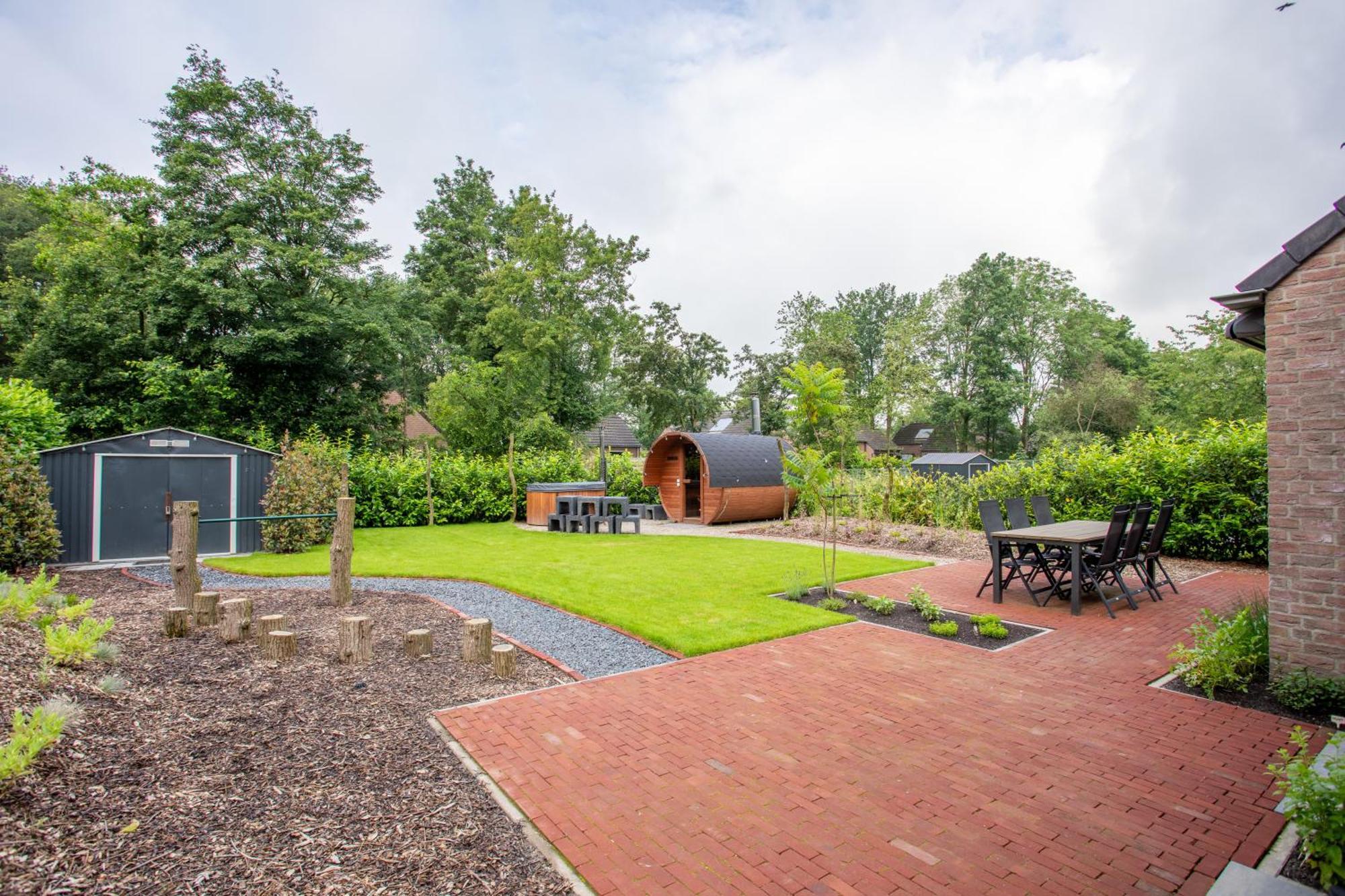 Evergreen Wellness Met Sauna & Hottub Ewijk エクステリア 写真